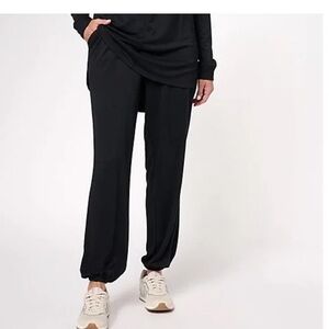 GIRL WITH CURVES Luke French Terry Pant A609242